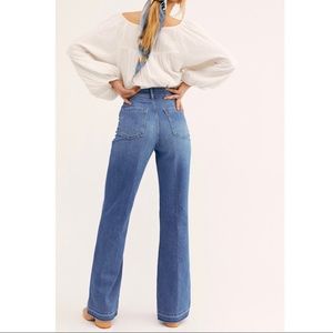 Free People Mindy rigid flared jeans 25